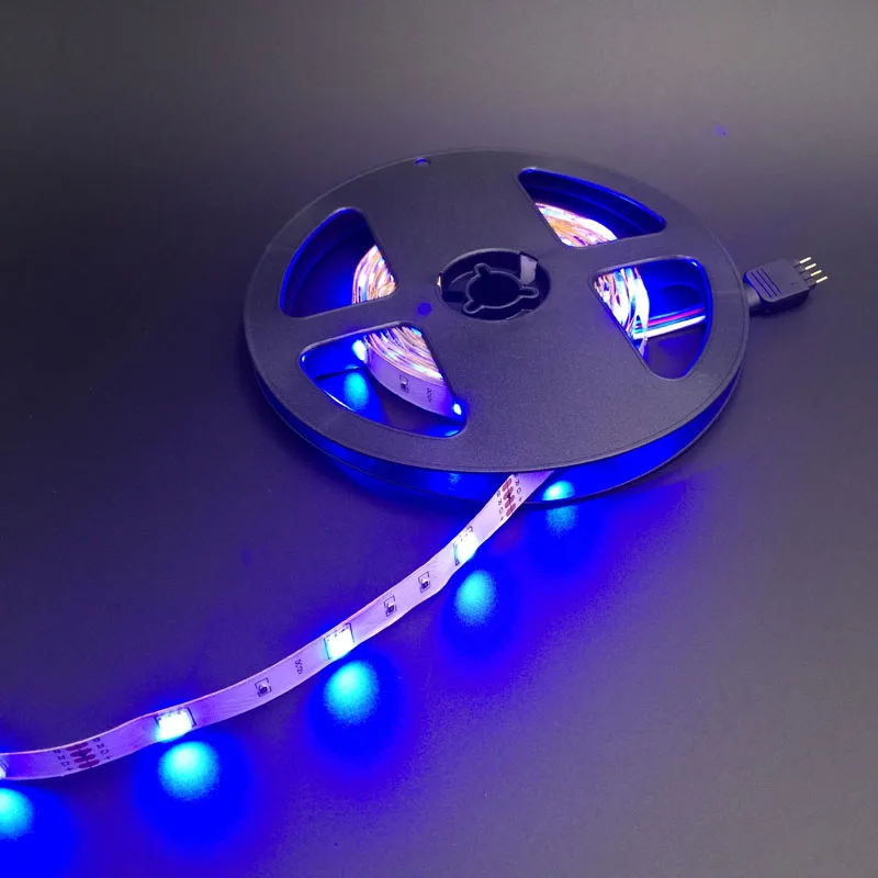 Неводостойкие светодиодный ленты 5 м SMD 5050 150Led s RGB + ИК пульт дистанционного