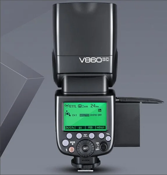 Godox Hot Ving V860II V860II-C HSS 1/8000 литий-ионная батарея Speedlite Flash для Canon DSLR-Новинка - купить по