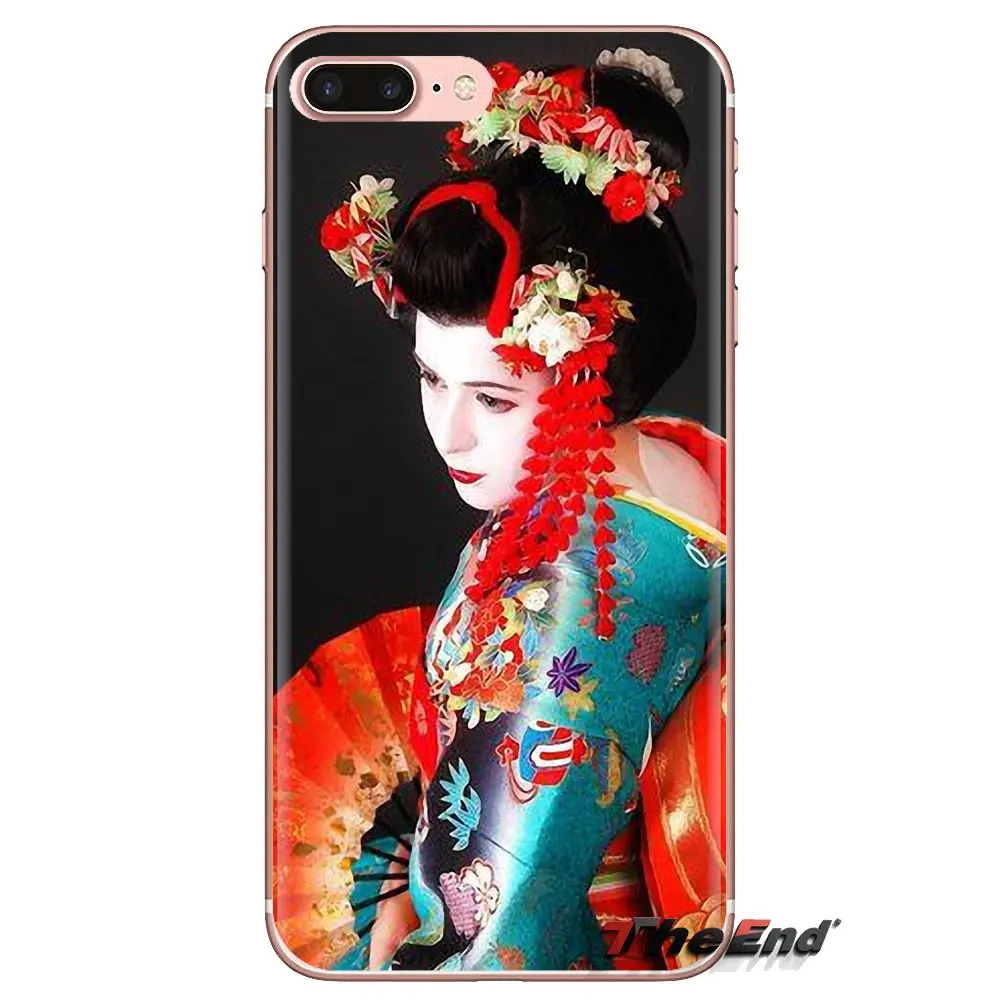 Для LG Spirit Motorola Moto X4 E4 E5 G5 G5S G6 Z Z2 Z3 G2 G3 C Play Plus Mini Maiko Henshin японская гейша девушка