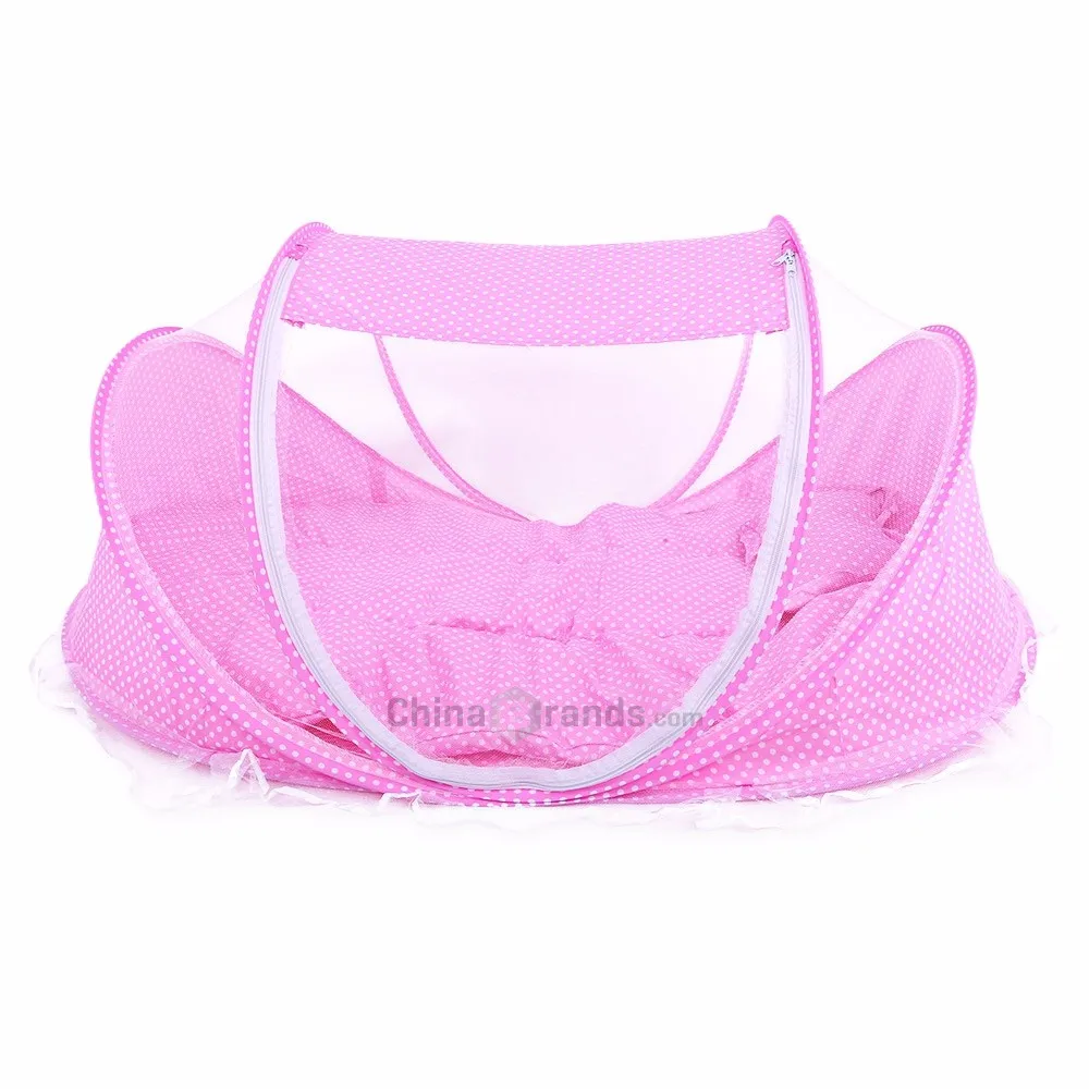 3 шт./лот 0-36 месяцев детская кровать портативная складная кроватка с сеткой для