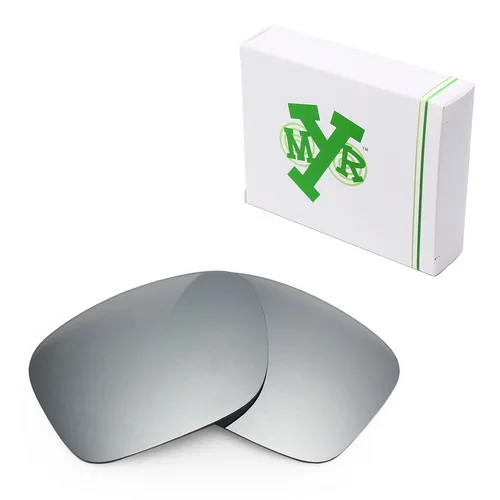 Silver Titanium Mryok 20+ выбор цвета поляризованные Сменные линзы для солнцезащитных очков-солнцезащитные очки в стиле Оукли Холбрук(только линзы - Цвет линз: Silver Titanium