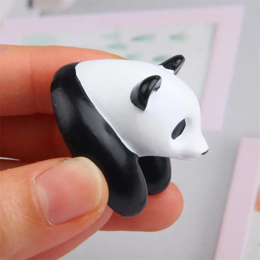 Новинка креативные магниты на холодильник 2 шт. милые панды наклейки магнит