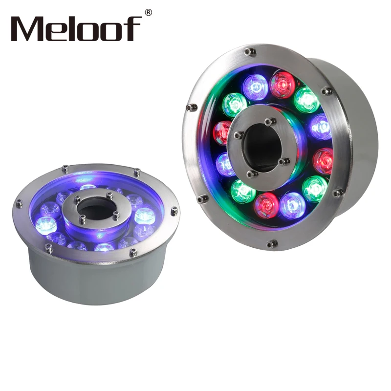 Ac DC/24 v 6/9/12/15/18 Led Ip68 свет пруда плавательный бассейн подводный для бассейнов
