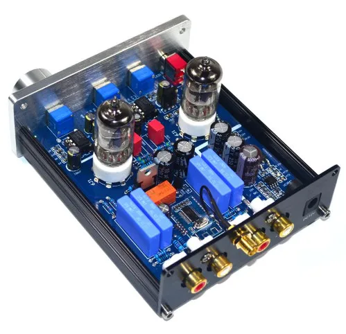 

HIFI bile preamp 6J1 tube high and low sound adjustment 4.2 Bluetooth machine With power