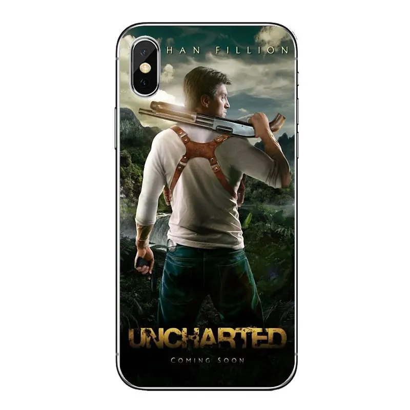 NECA Uncharted 4 A thief's end NATHAN DRAKE Art Soft Shell Cases For Samsung Galaxy Note 8 9 S9 S10 A8 A9 Star Lite Plus A6S A9S |