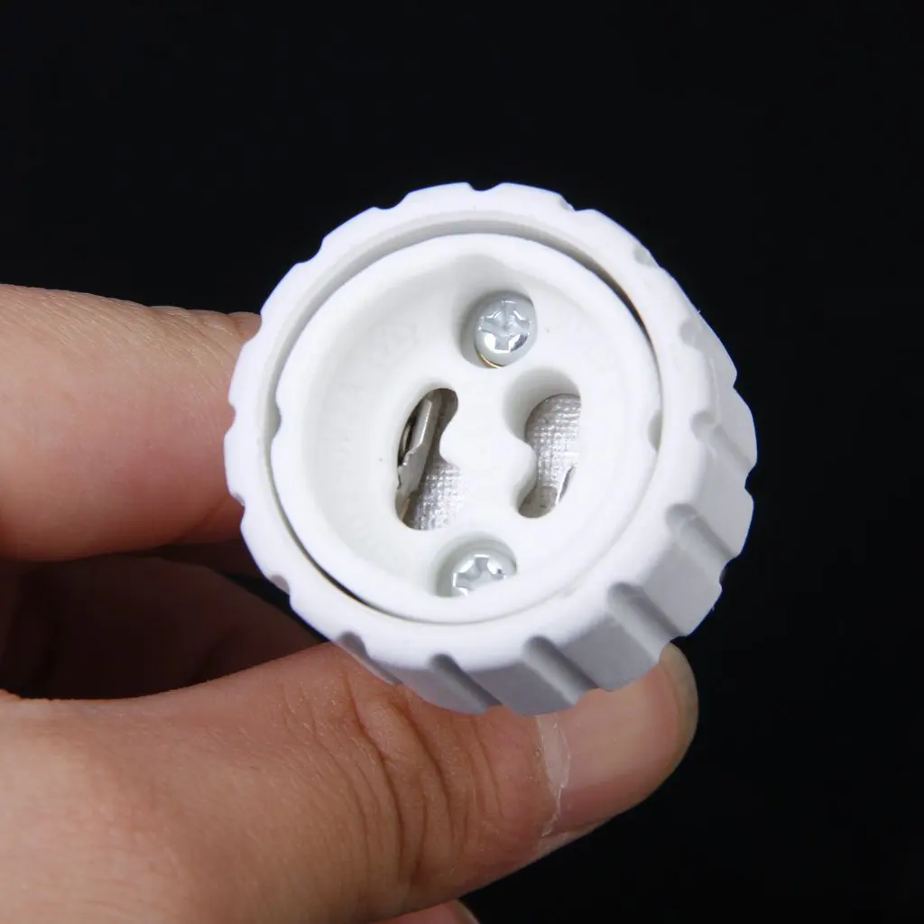 

Pack of 5 E14 to GU10 Bulb Base Socket Converter Adaptor (E14 to GU10)