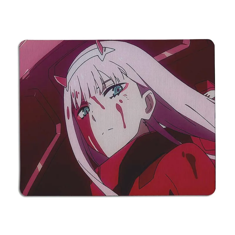 MaiYaCa нескользящий ПК маленький коврик для мыши с персонажами из FranXX компьютерный