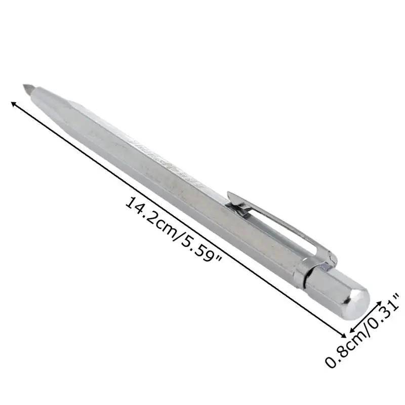 

New Tungsten Carbide Tip Scriber Etching Pen Carve Jewelry Engraver Metal Tool