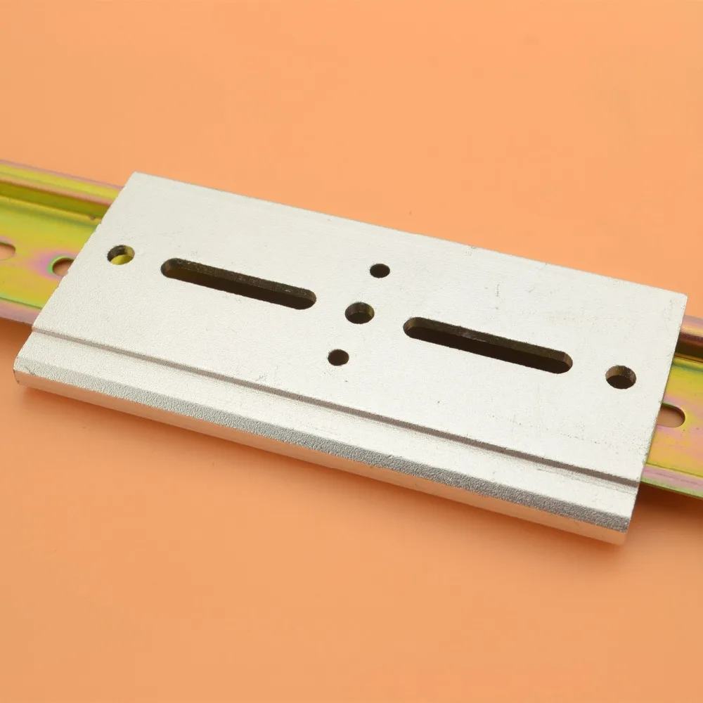 Однофазный 35 мм DIN rail фиксированный твердотельные реле зажим с 2 крепежных винтов