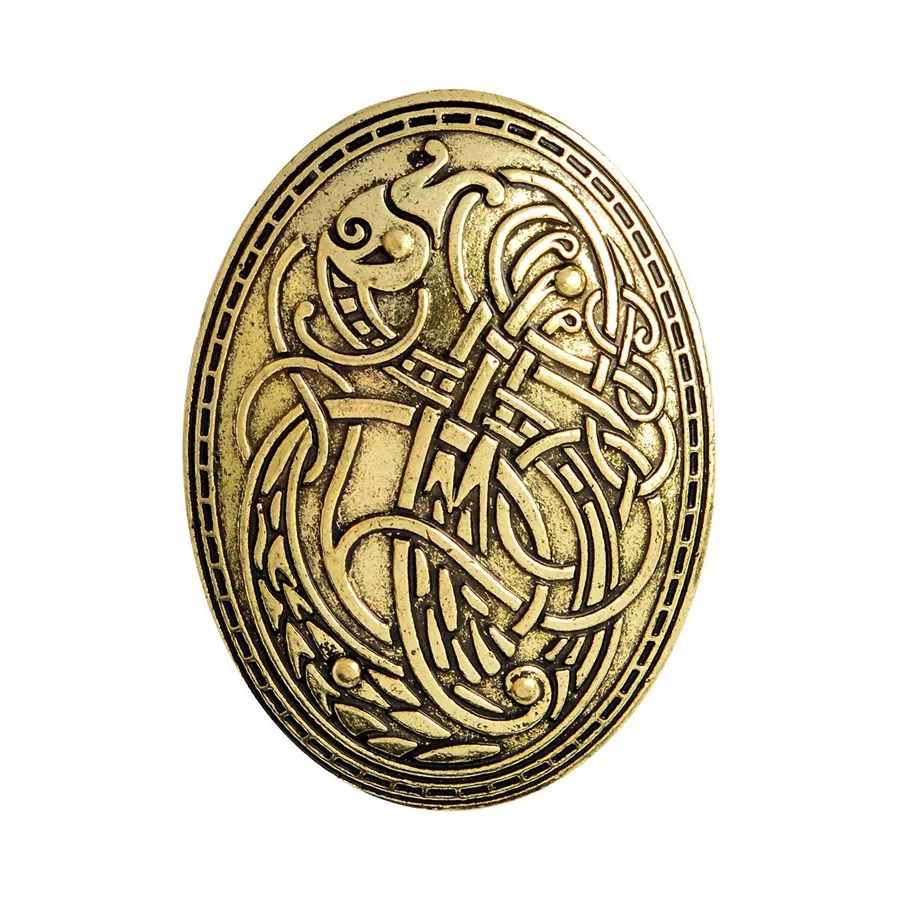 2020 модные ювелирные изделия Armadura Norse Shield Symbol Viking брошь средневековая брошка