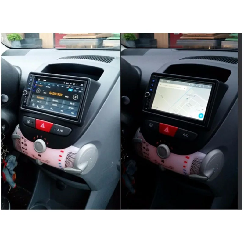 Android 7 1 2din не dvd Автомобильный gps стерео в консоли 2Din автомобильный радиоприемник