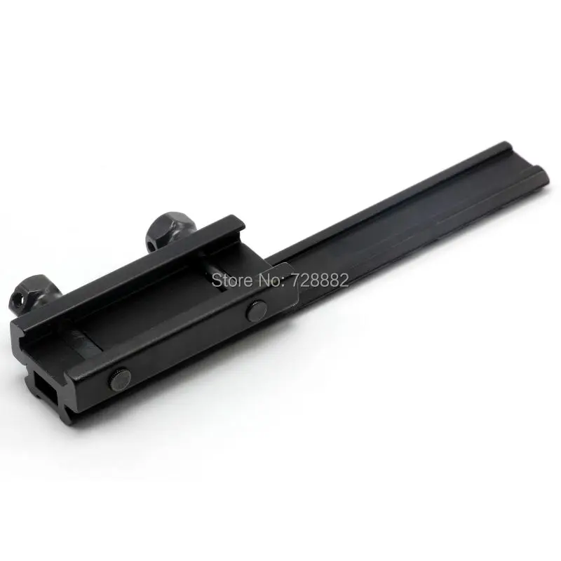 Основание для крепления прицела Flattop Picatinny Rail Riser Расширенный длинный 20 мм Weaver