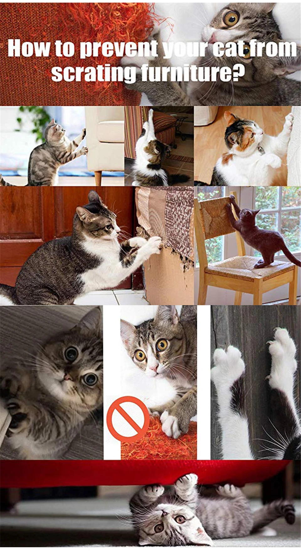 Защита мебели для кошек, котят, царапина, коврик, сизаль, скребок, коврик, когти, уход за кошками, игрушка, продукт для дивана, Когтеточка, защита
