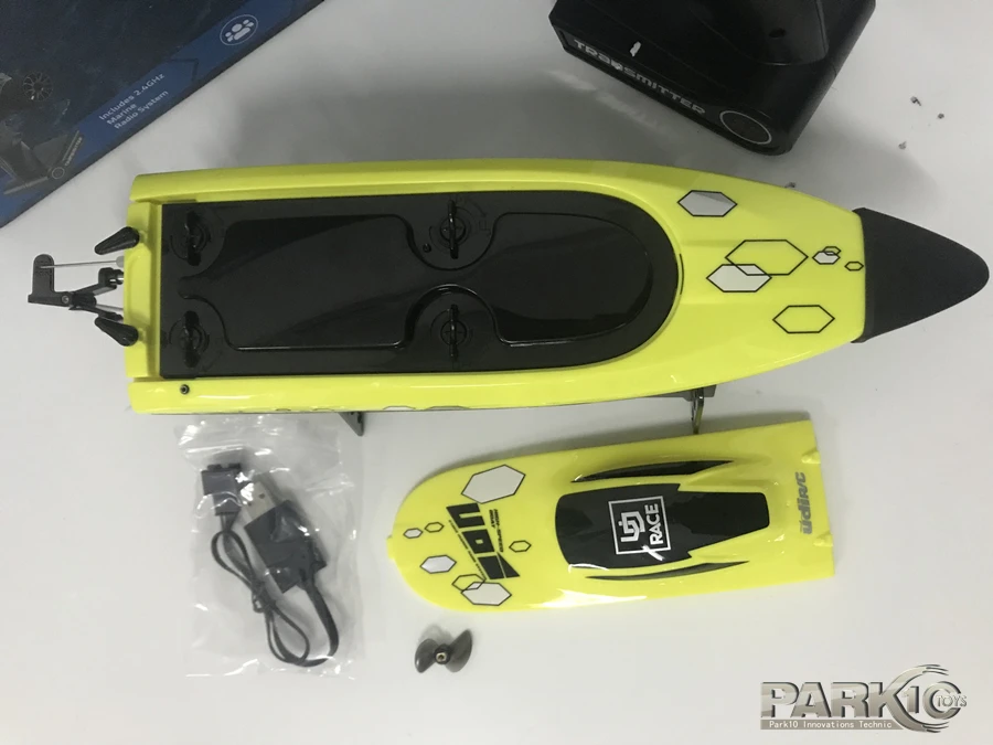 Parkten 2019 Новый RC boatu di001upd UDI008 2 4G 4CH пульт дистанционного управления лодка Скорость