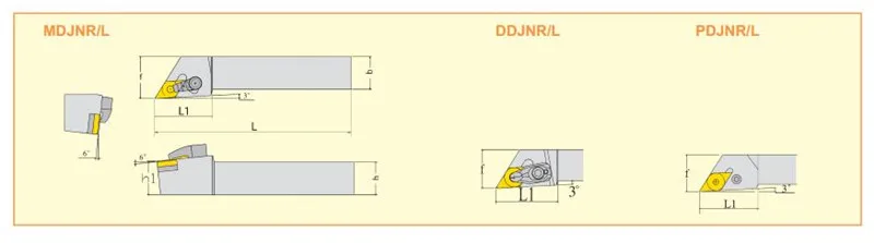 Токарный станок с ЧПУ/цилиндрический резак серии DDJNR/L 2020K1504 пластинчатый Тип