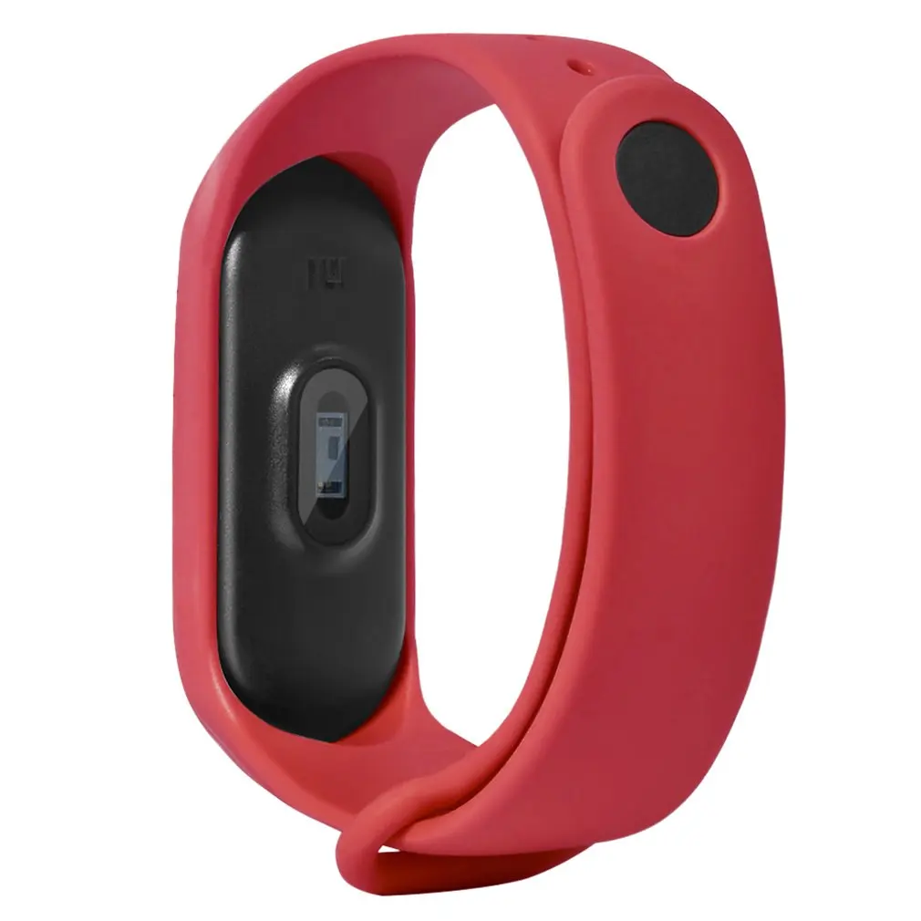 TPE Одноцветный Браслет Для Xiaomi Band 3 сменный браслет на запястье с безопасными