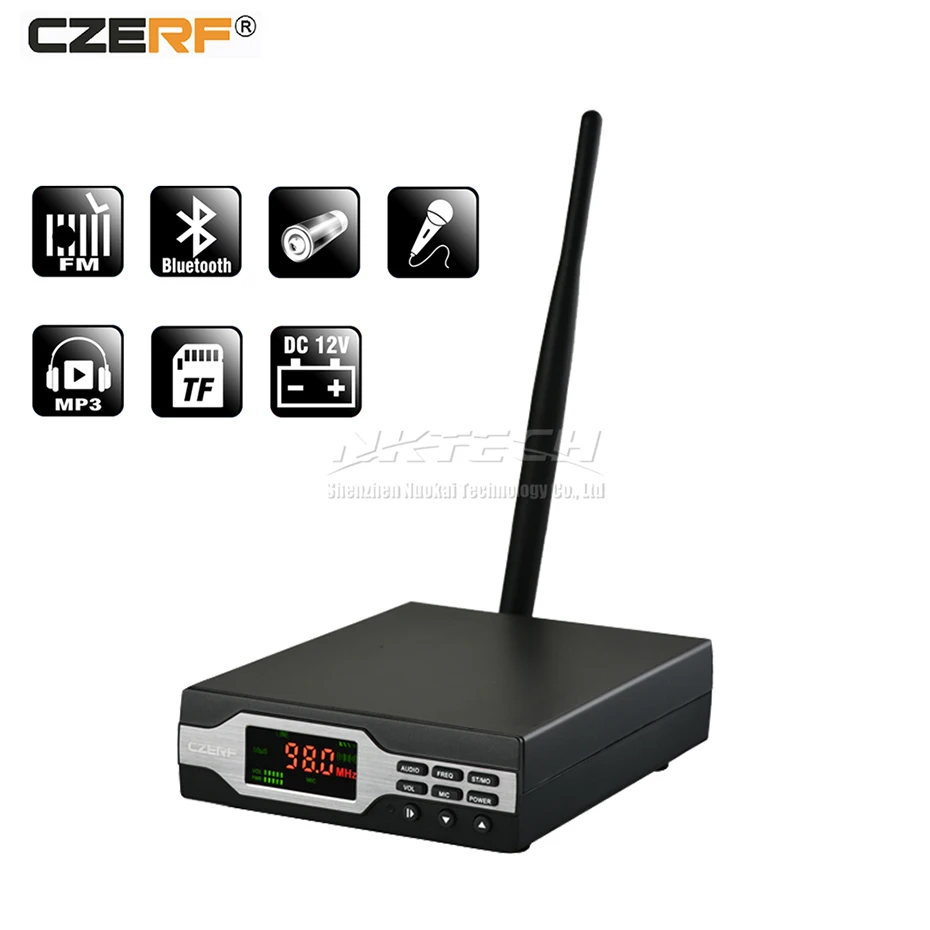 Bluetooth FM-трансмиттер слот для TF-карты 10 уровней | Электроника