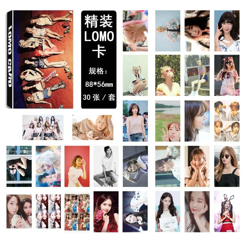 

[MYKPOP] карточки LOMO для девочек ПОКОЛЕНИЯ, карточки для фотографий, HD фотокарточки SA18030513