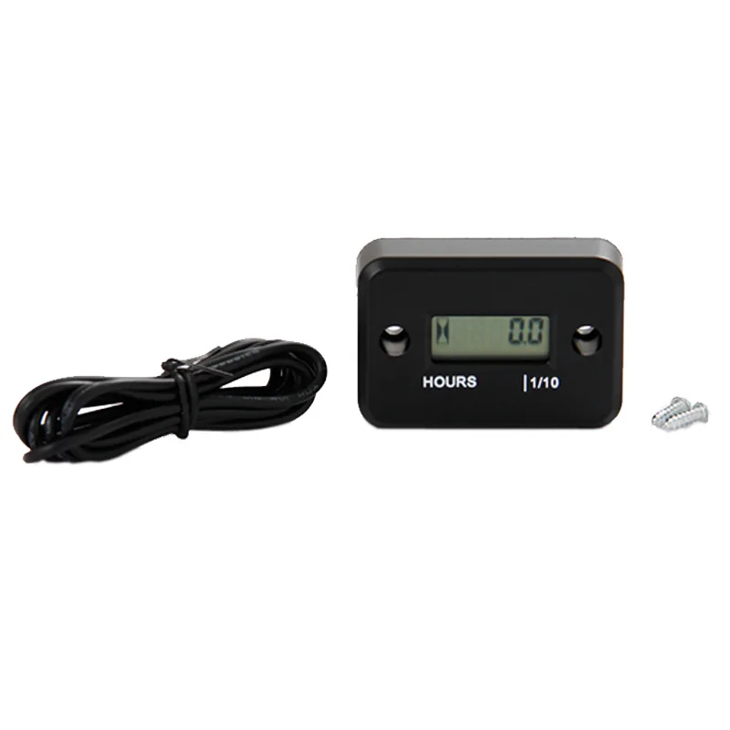 Водонепроницаемый цифровой счетчик часов для квадроцикла мотоцикла снегохода