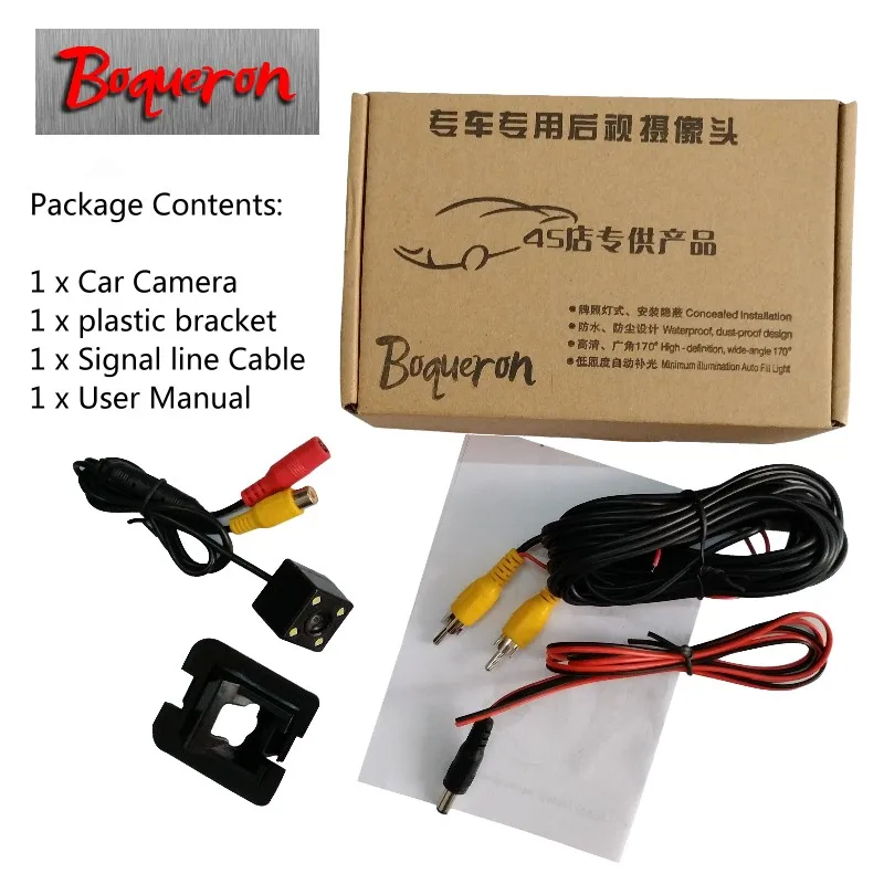 

BOQUERON for Toyota Yaris 04~14 Vitz SONY Waterproof HD CCD Car Camera Reversing Reverse rear view camera
