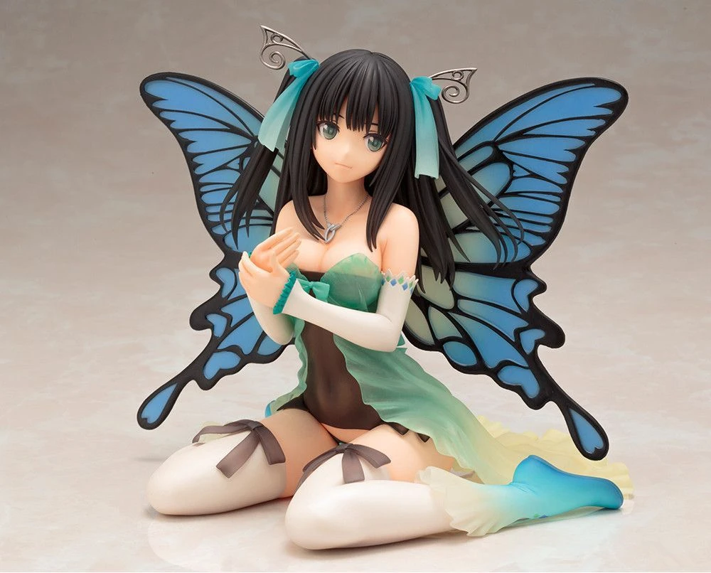 Four Leaves Butterfly Fairy Daisy Model 14cm PVC New Figurine Toys Collection Anime Action Figure for Christmas Gift LZ097 | Игрушки и