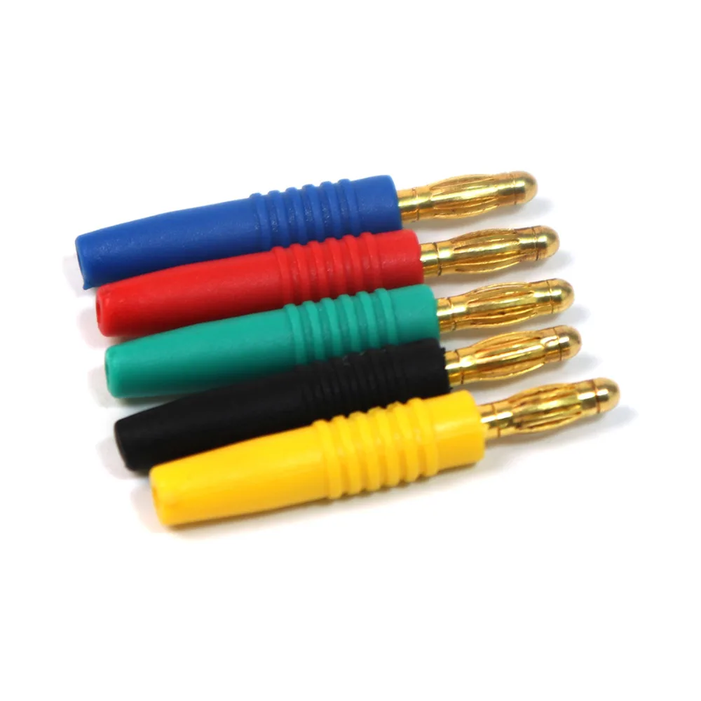 5 пар высокое качество сварочный позолоченный ABS корпус разъем типа банана