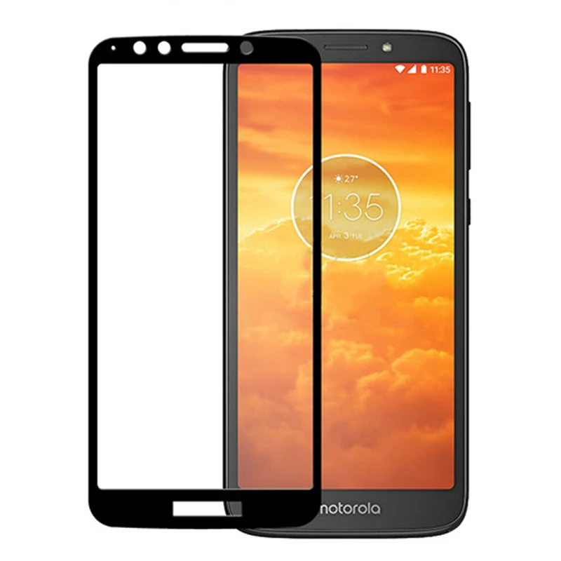 3D закаленное стекло для Motorola Moto E5 Play GO полное покрытие экрана Защитная пленка