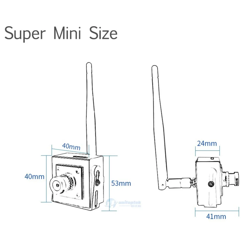 Супер Мини Wifi IP камера HD 1080P 2MP Sony 307 Беспроводная CCTV домашняя безопасности аудио SD