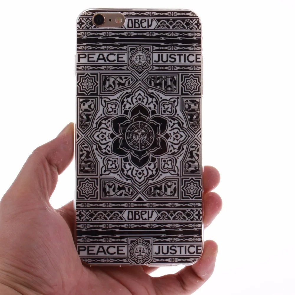 Лидер продаж силиконовый чехол из ТПУ с рисунком для Apple iPhone 4 4S 5 5S 5SE 5C 6 6S Plus|iphone