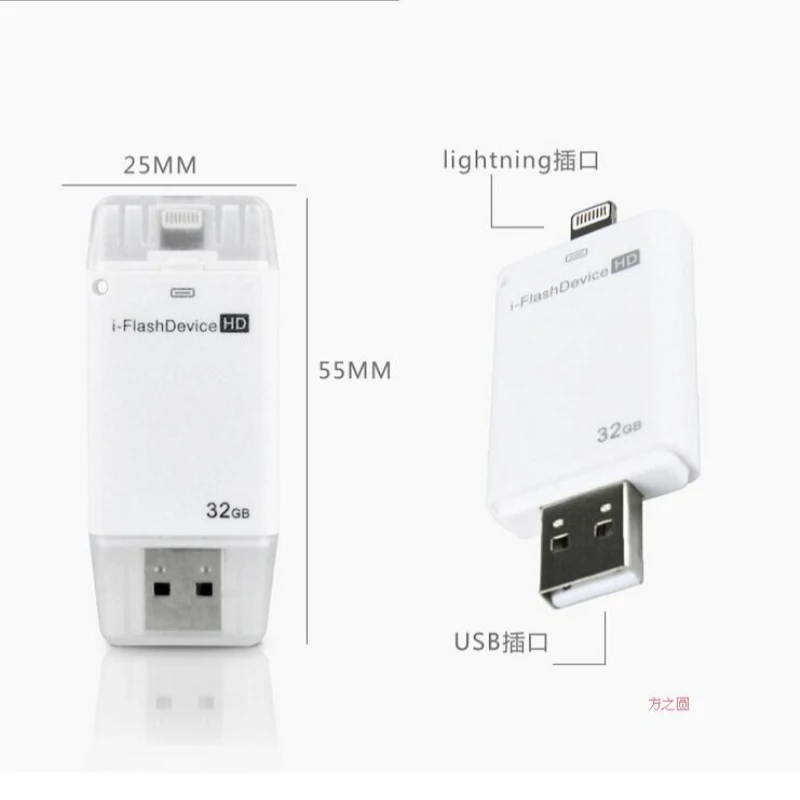I Flashdrive 32G смартфон Otg USb флеш накопитель Lightning/Usb для iphone 5/6/6plus ipad встроенная карта