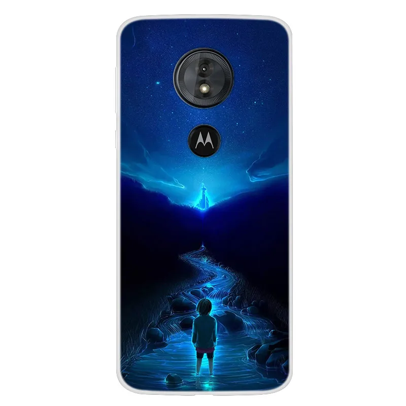 Для Moto G6 Play чехол 5,7 ''силиконовый мягкий ТПУ Модный чехол для телефона для Motorola Moto G6 Play чехол G6Play G 6 Play Cover Space Para - Цвет: 5 G6 Play