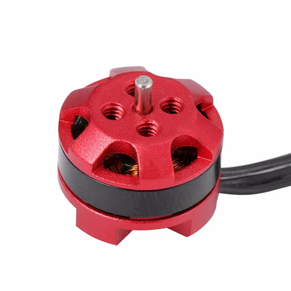 

OCDAY RC Motor 4pcs 1102 BR1102 8000KV 1-3S Brushless Motor for 50-90mm Micro FPV Racing Drone Quadcopter