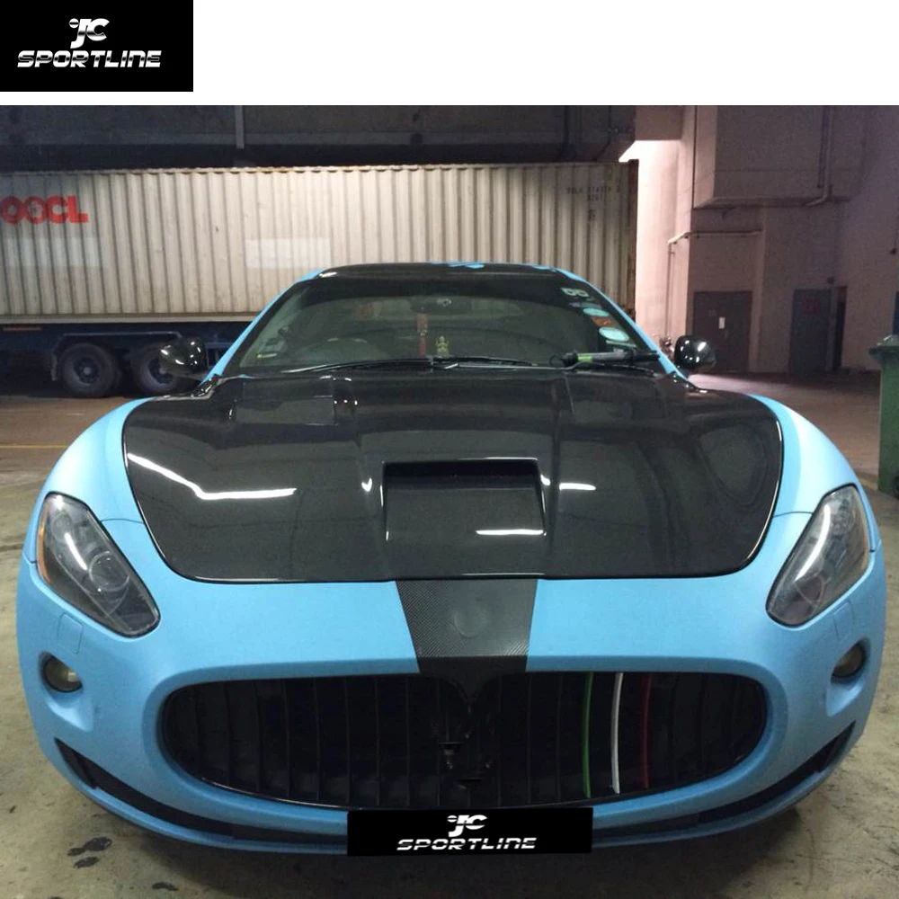 Крышка капота двигателя из углеродного волокна для Maserati GranTurismo Convertible Coupe 2Door 2006