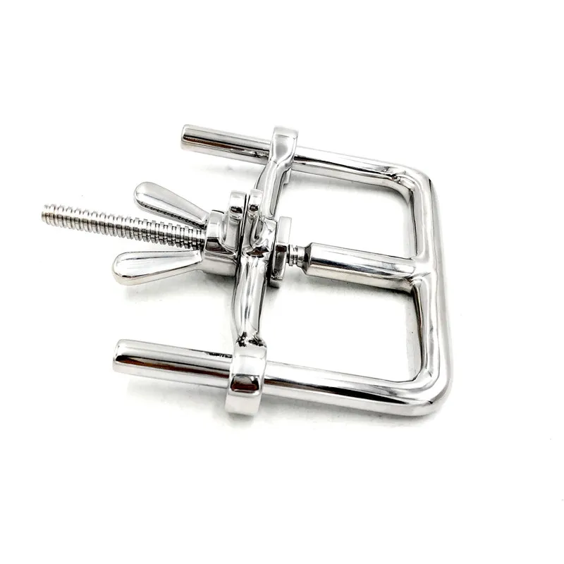 Новый Дизайн Наручники из нержавеющей стали с кодовым замком Тяжелая манжета