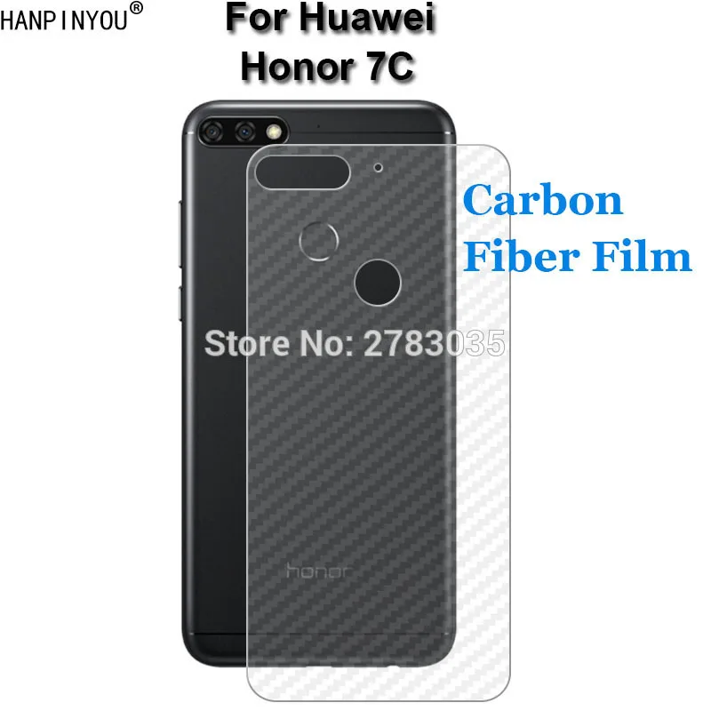 Для Huawei Honor 7C / Enjoy 8 5 99 &quotНовая прочная 3D защитная пленка из углеродного волокна с