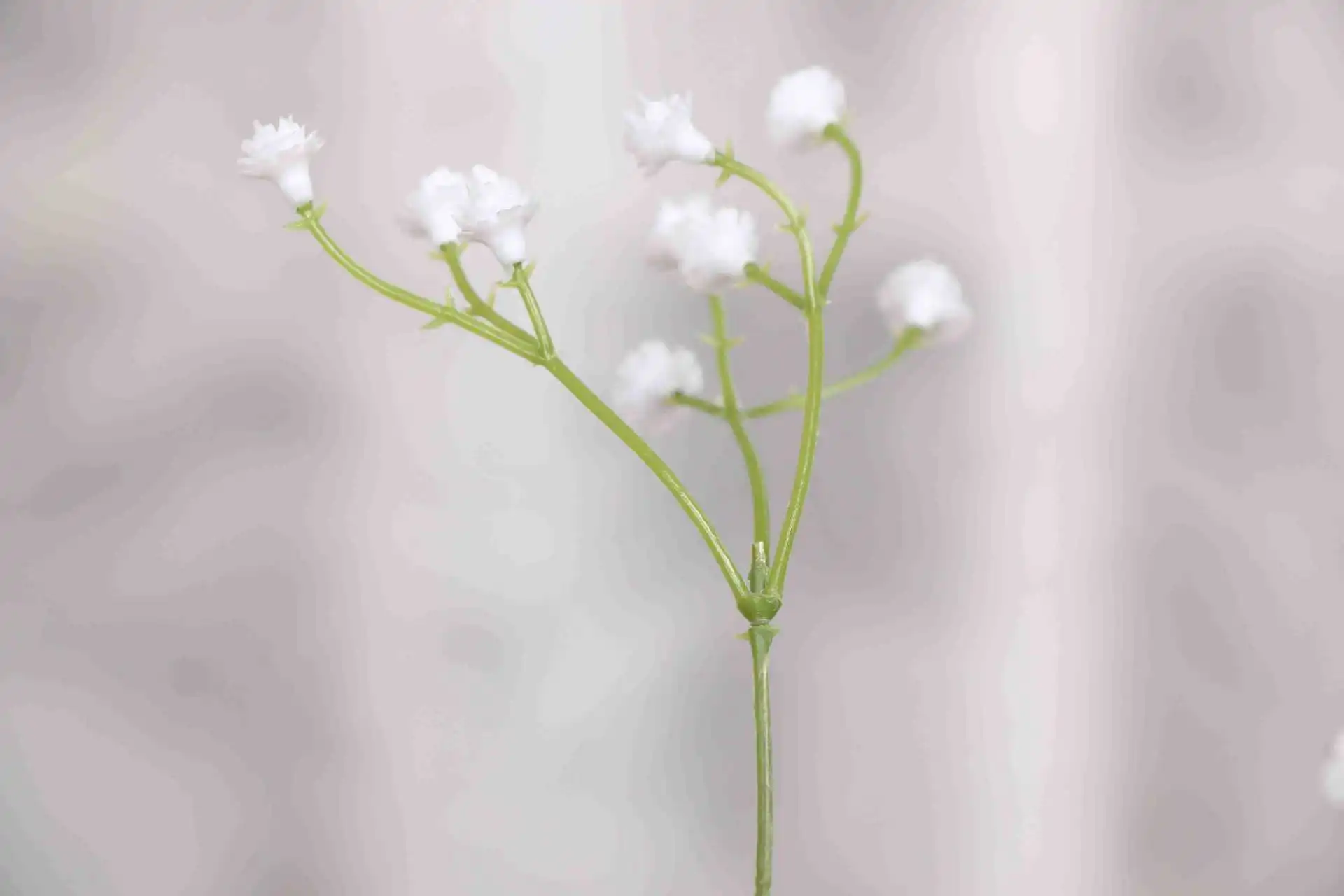 Один пластиковый букет ПУ моделирование Gypsophila Свадебные букеты Искусственные цветы искусственные растения