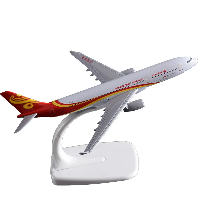 Модель самолета A330 авиакомпании HongKong Airlines 16 см|Вертолеты самолеты корабли