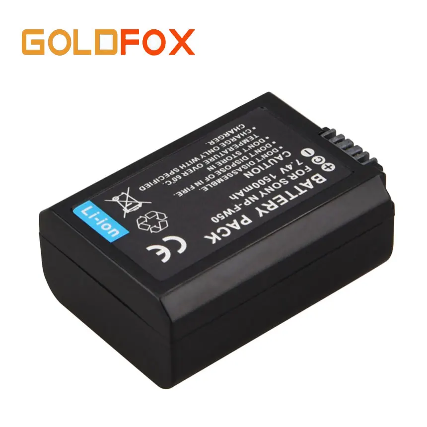 Аккумулятор для камеры Sony NP FW50 1500 мАч Alpha a5000 a6000 7 a7|Цифровые аккумуляторы| |