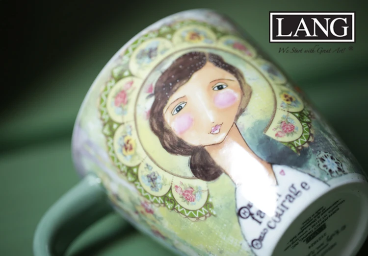 Высококачественная посуда для напитков милые пасторальные кружки с