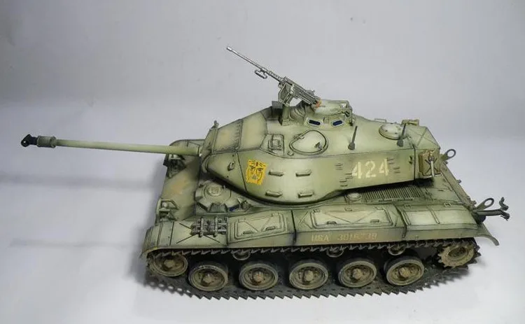 Tamiya TAM35055 1/35 США M41 Уолкер бульдог Военная сборка AFV Модели Строительные наборы