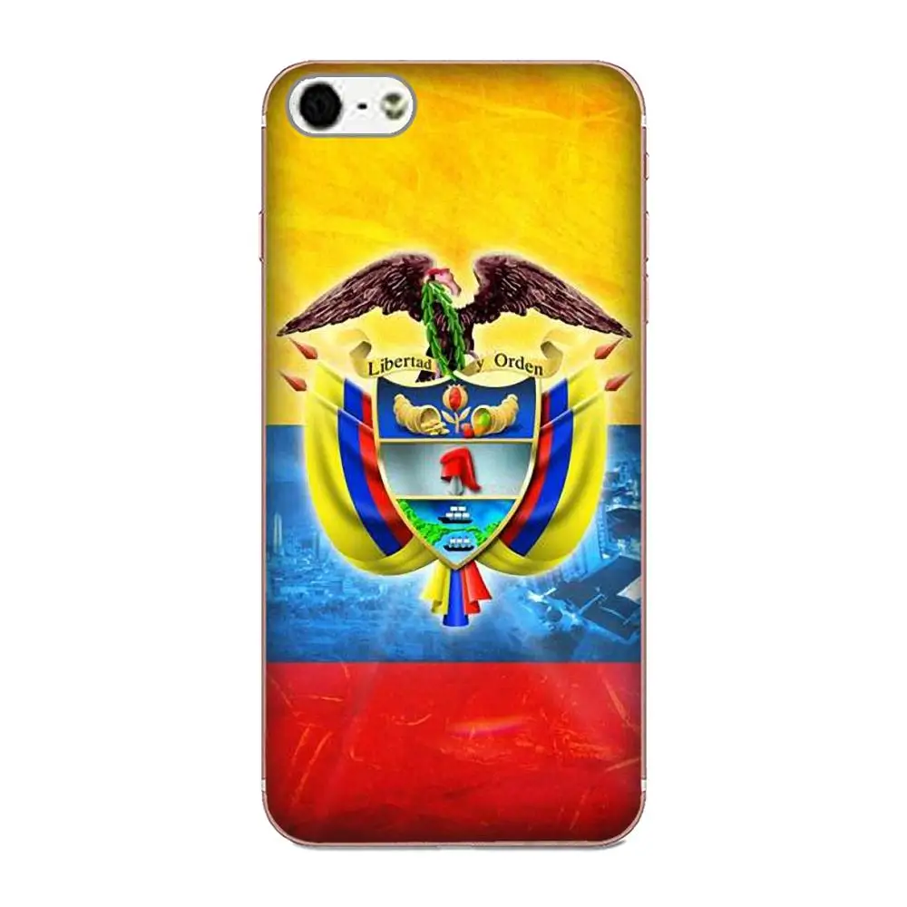 Мягкий с рисунком из ТПУ для Xiaomi Redmi Note 2 3 3S 4 4A 4X 5 5A 6 6A Pro Plus Colombia Flag|Чехлы-накладки| |