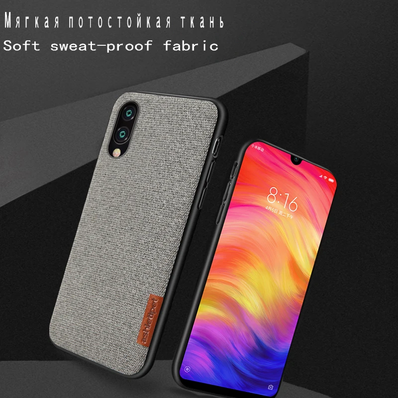Для xiaomi Red mi Note 7 Чехол 6a 5 4X Note5 4 Ретро Ткань Ультратонкий силикагелевый защитный чехол для xiaomi Red mi K20 PRO mi 9 8 6