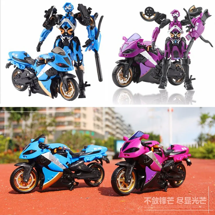Carroll и деформация мотоцикла робот Arcee кино анимация окружающие детей игрушка