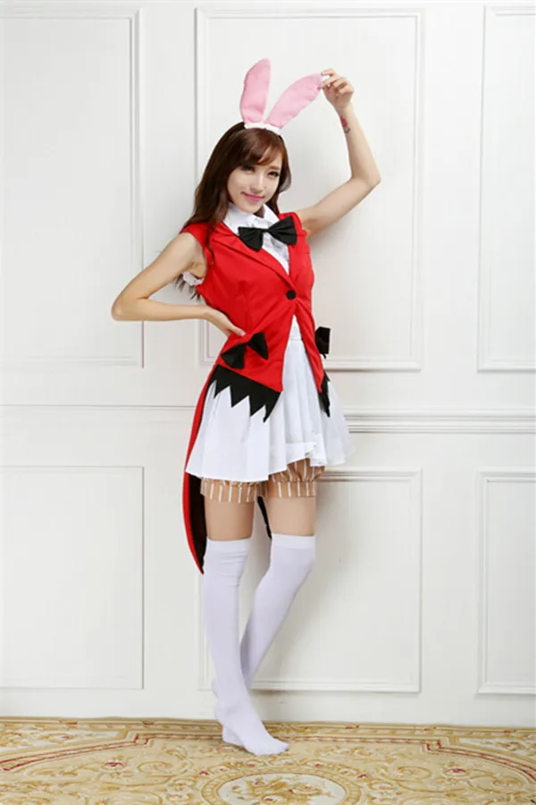 Любовь Живая аниме Сонода Уми море заяц Кролик хит красный Куртки хвост белая