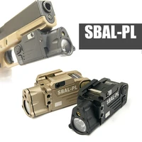 cnc aluminum sbal pl flashlight ir red laser weapon light shooting hunting airsoft tactical pistol rifle gun light