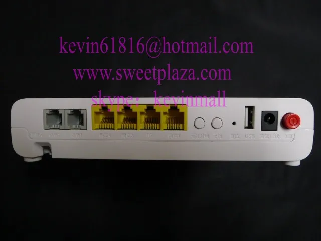 ZTE беспроводной GPON ONU ZXHN F660 с 4 портами ethernet + 2 голосовыми wifi и логотипом Tianyi