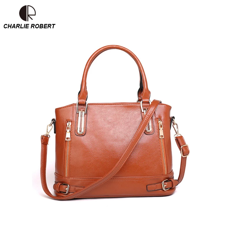 Женские сумки на ремне однотонные четыре цвета износостойкие с заклепками Boston