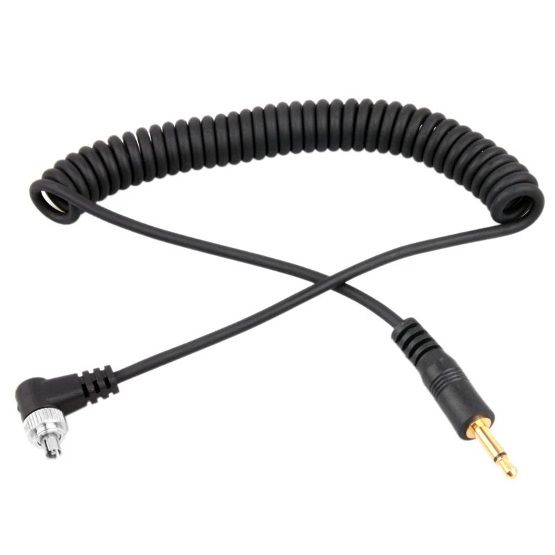 

Hot PC-3.5mm 3.5 mm Male PC Sync Flash Cable Camera PC Line 32-100cm NK-Shopping