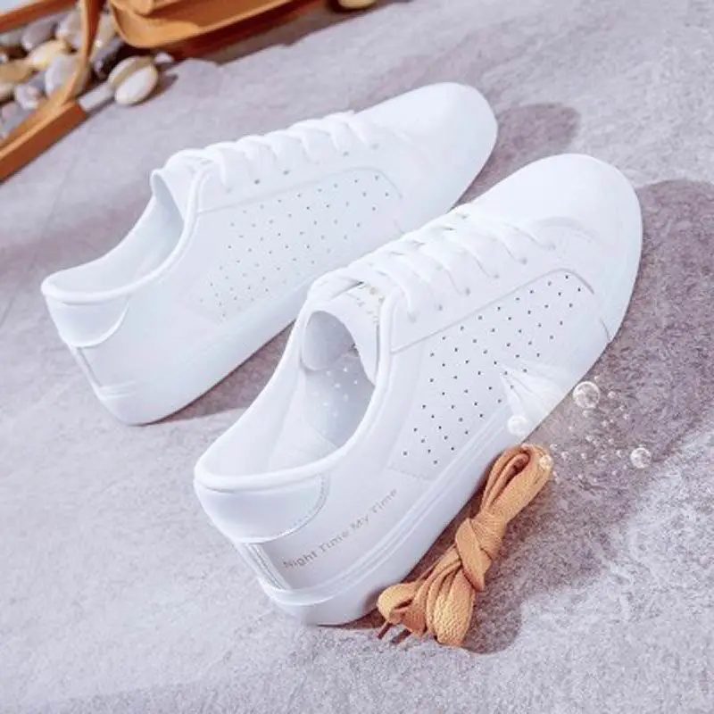 Размеры 35-40 летняя женская обувь на плоской подошве дышащая легкая подходящая к