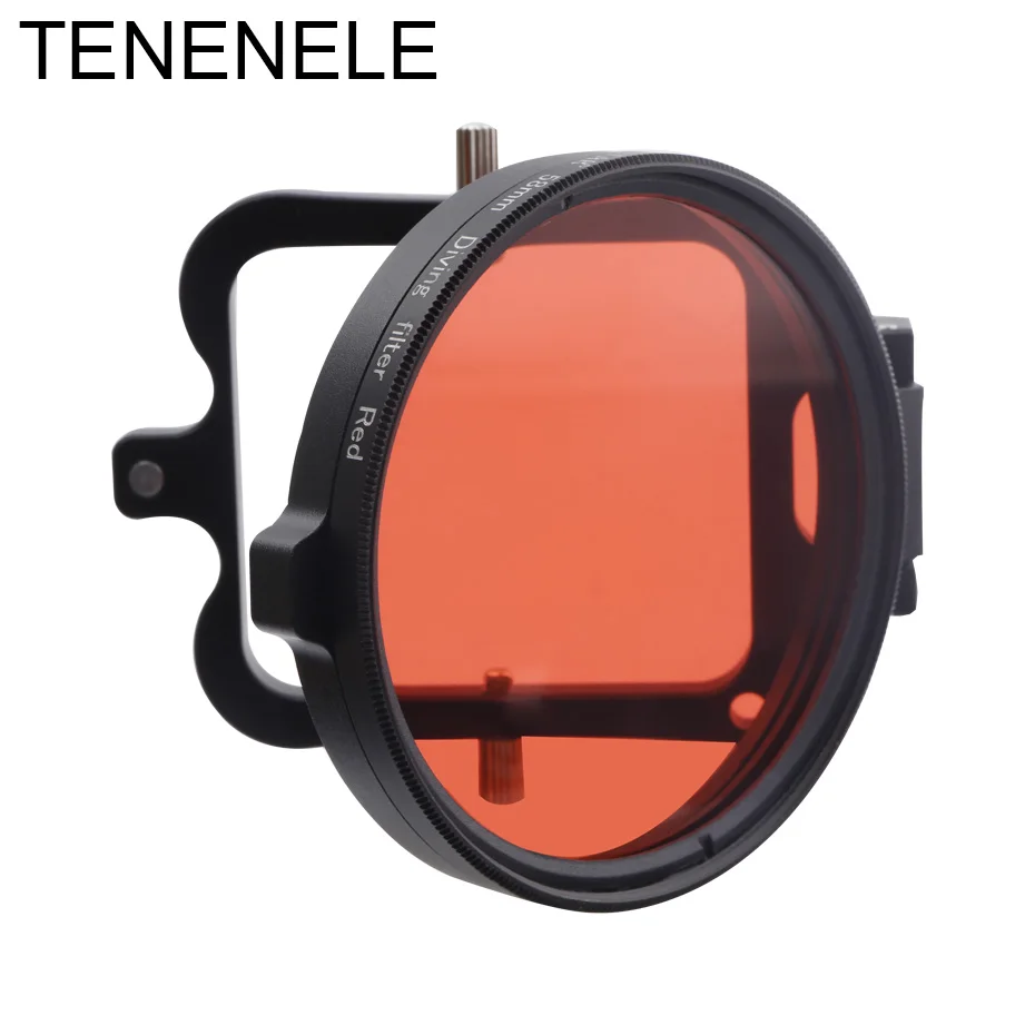 Фильтр для спортивной камеры красные фильтры на водонепроницаемом корпусе Gopro Hero